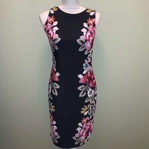 flower-print dress